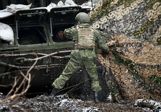 Боевое дежурство ЗРК "Тор-М1" ЦВО на Красноармейском направлении СВО