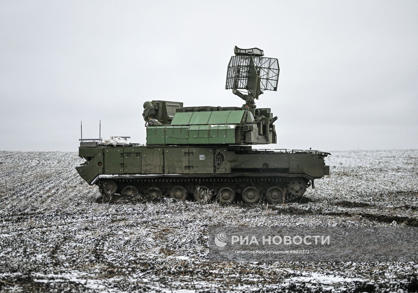 Боевое дежурство ЗРК "Тор-М1" ЦВО на Красноармейском направлении СВО