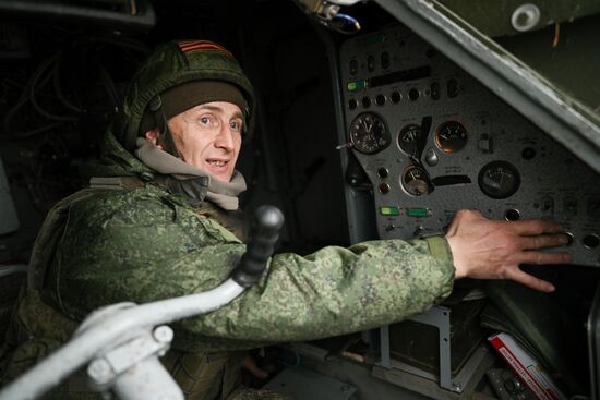 Боевое дежурство ЗРК "Тор-М1" ЦВО на Красноармейском направлении СВО