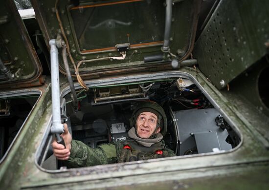 Боевое дежурство ЗРК "Тор-М1" ЦВО на Красноармейском направлении СВО