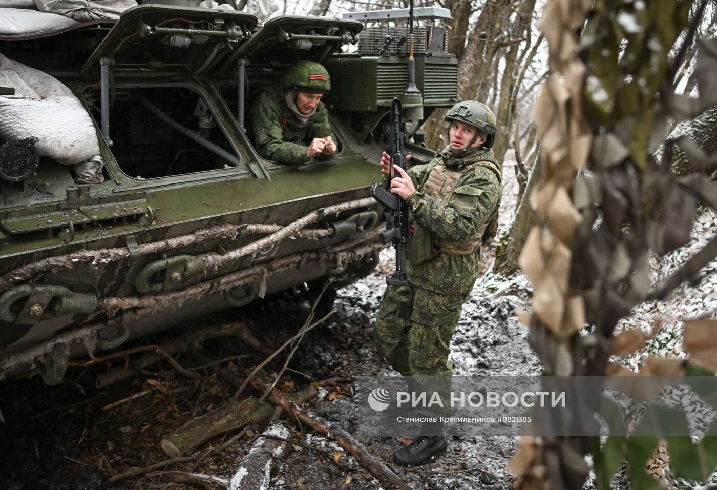 Боевое дежурство ЗРК "Тор-М1" ЦВО на Красноармейском направлении СВО