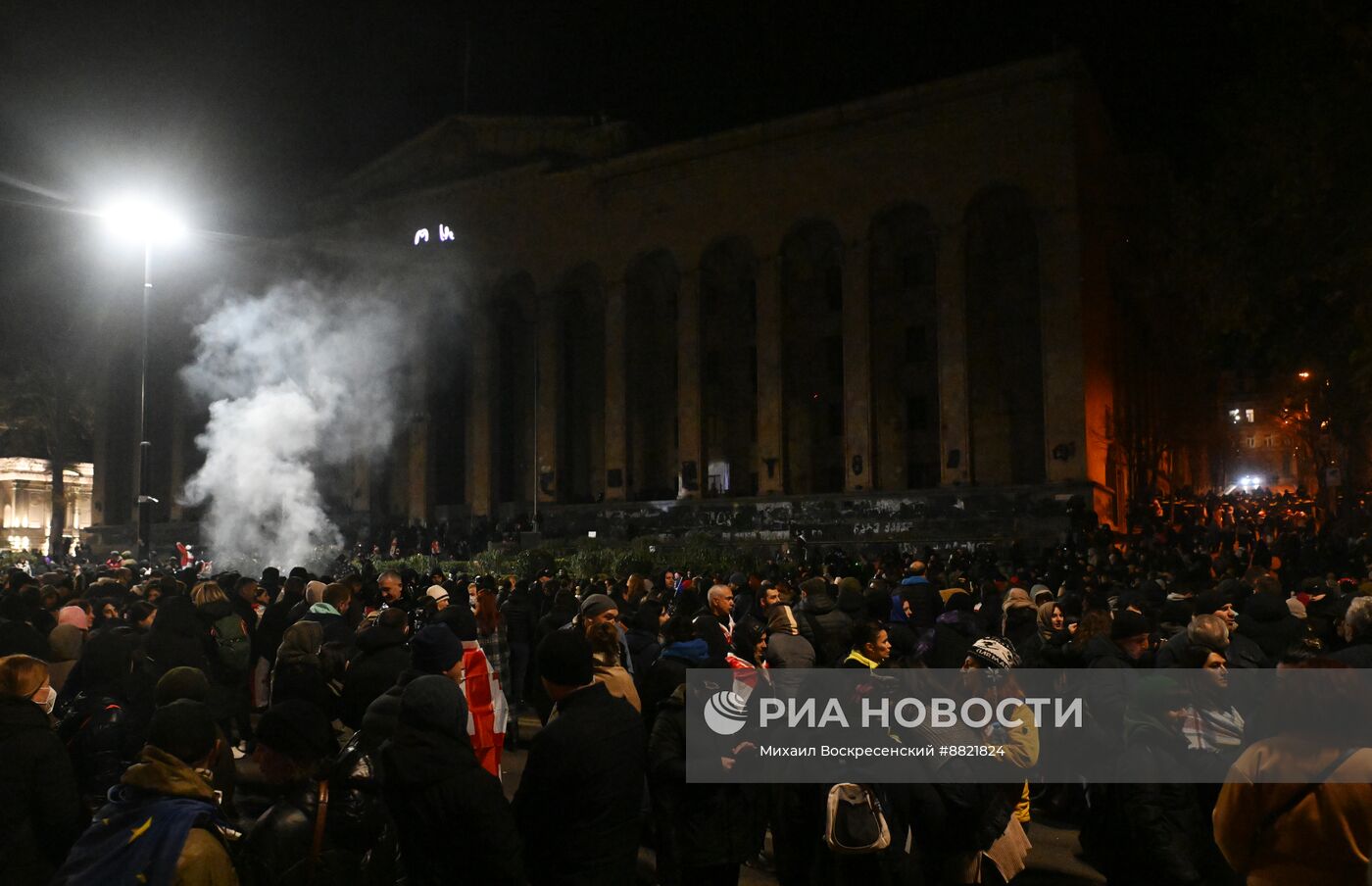 Протесты в Тбилиси