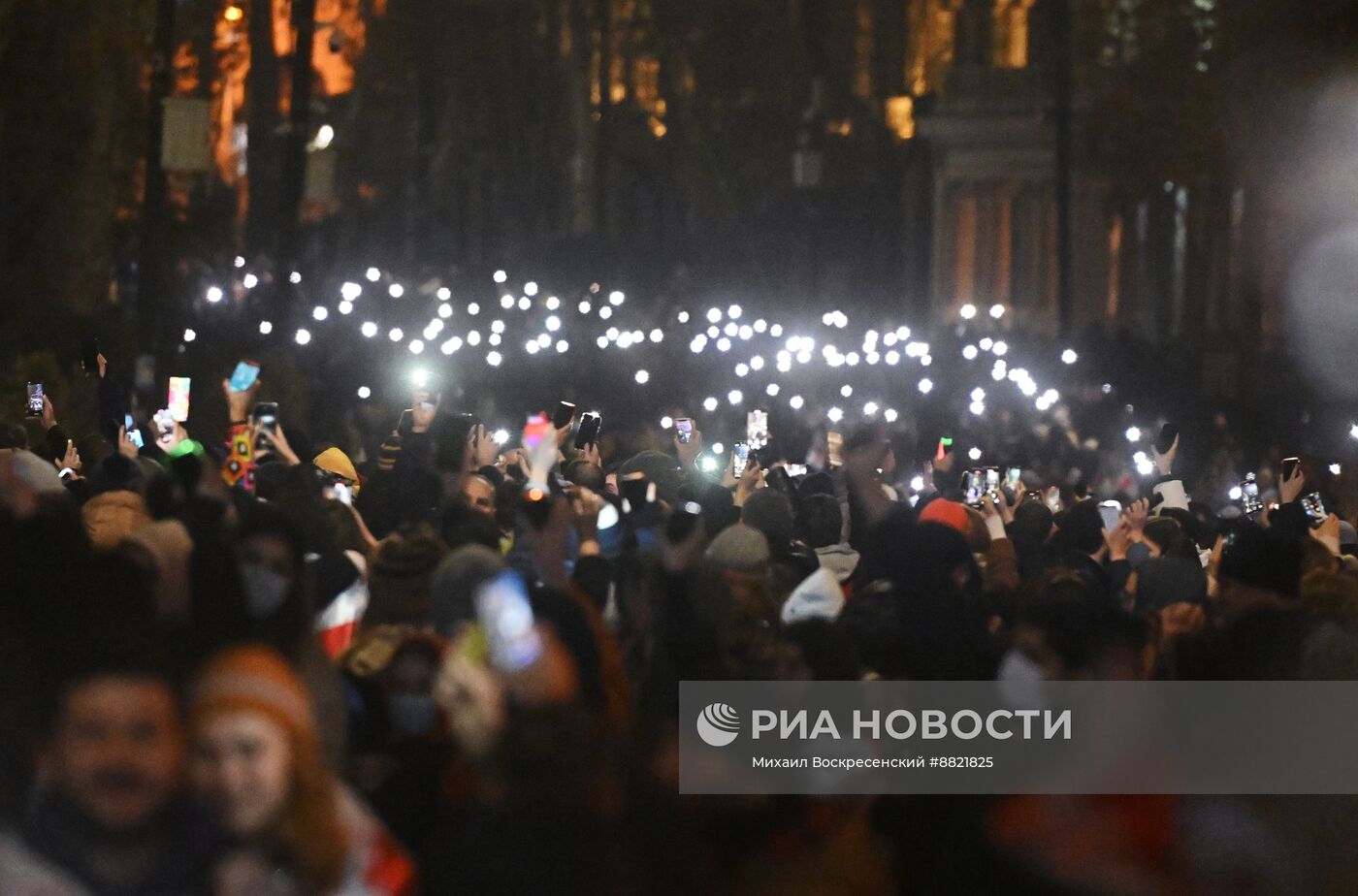 Протесты в Тбилиси