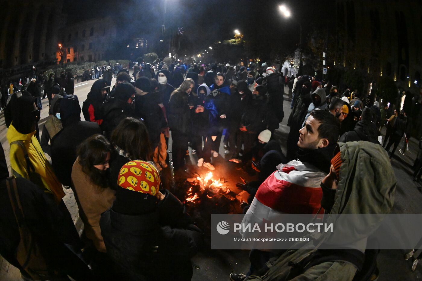 Протесты в Тбилиси