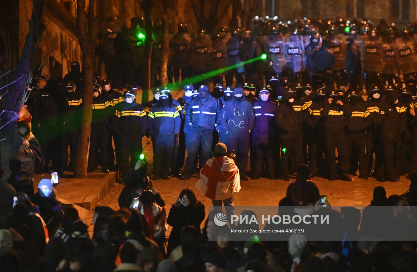 Протесты в Тбилиси