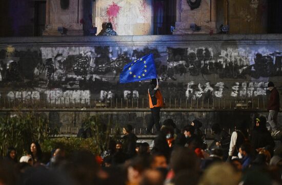 Протесты в Тбилиси