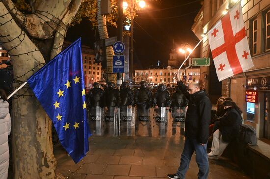 Протесты в Тбилиси