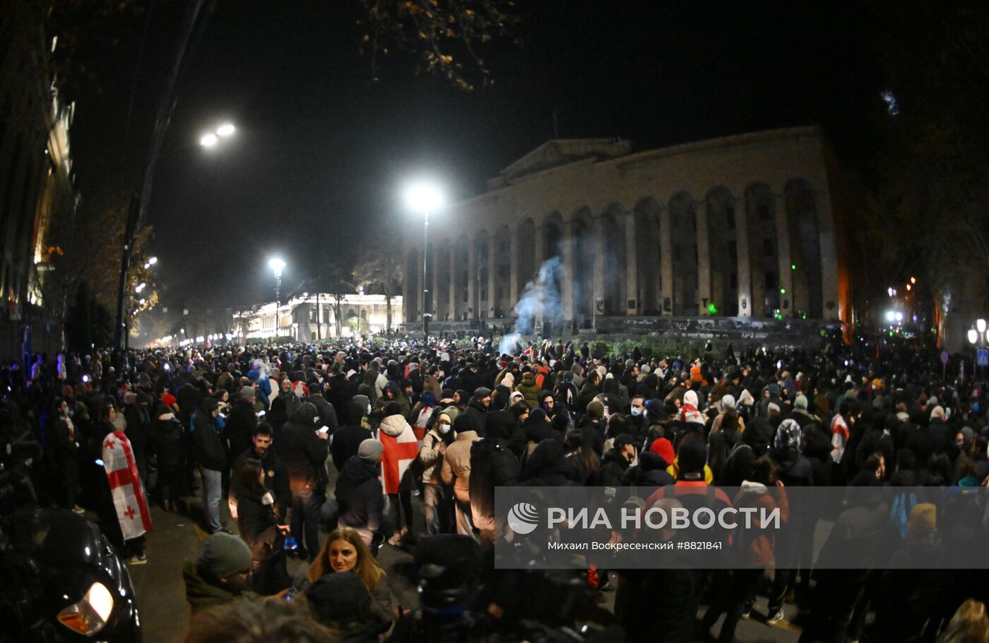 Протесты в Тбилиси