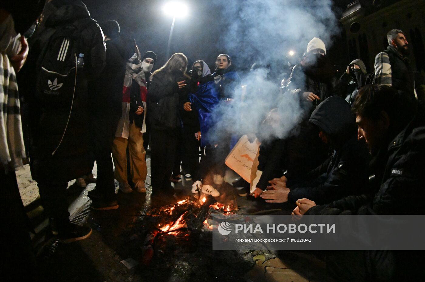 Протесты в Тбилиси