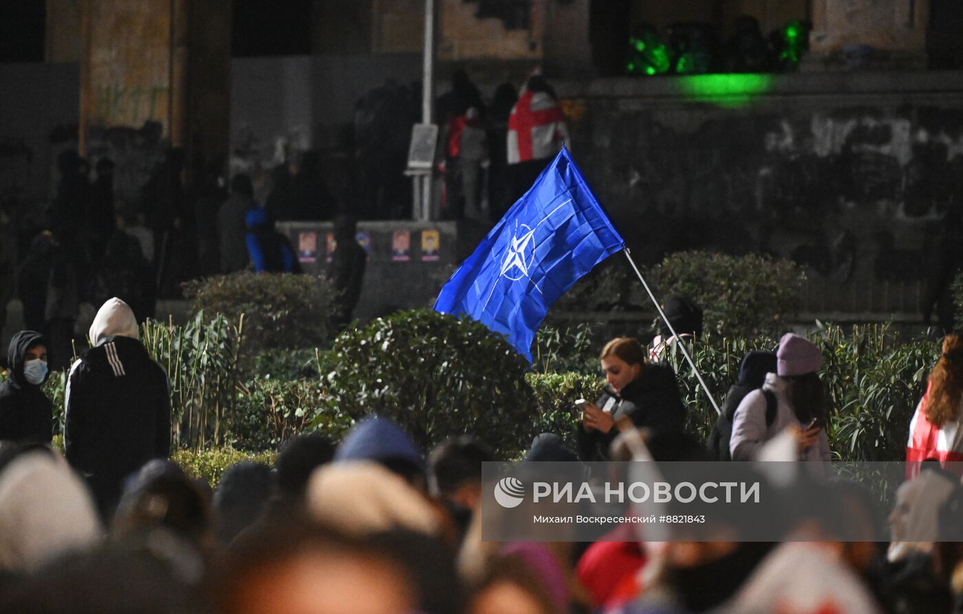 Протесты в Тбилиси