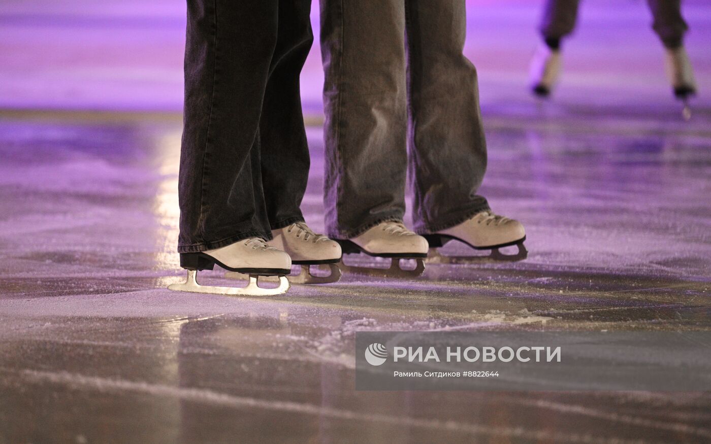 Открытие ГУМ-катка на Красной площади в Москве