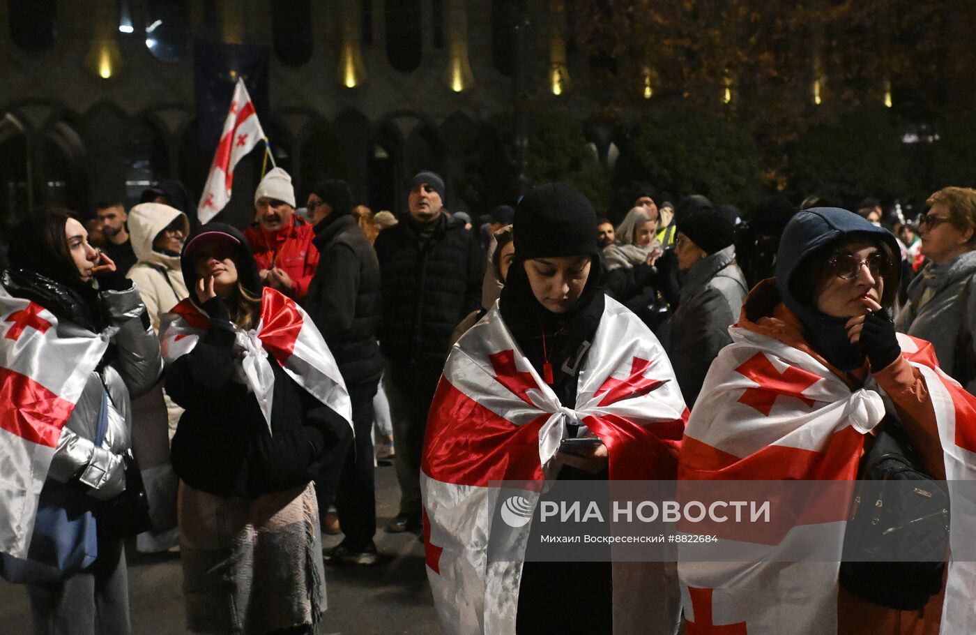 Протесты в Тбилиси