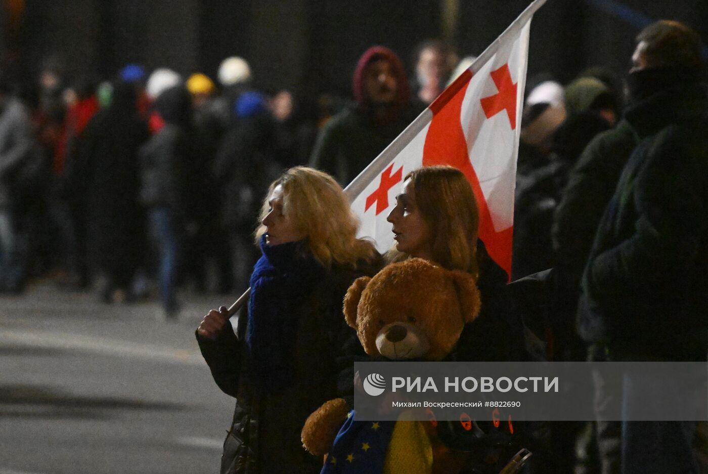 Протесты в Тбилиси