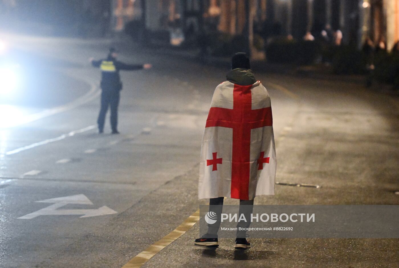 Протесты в Тбилиси