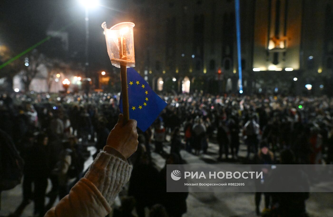 Протесты в Тбилиси