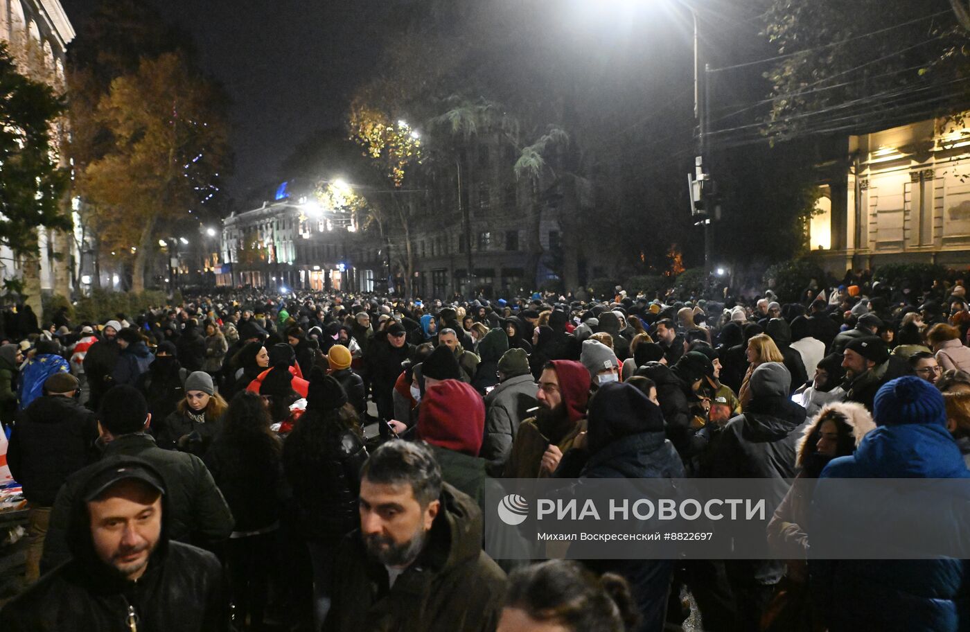 Протесты в Тбилиси