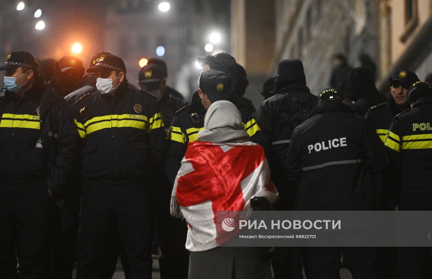 Протесты в Тбилиси