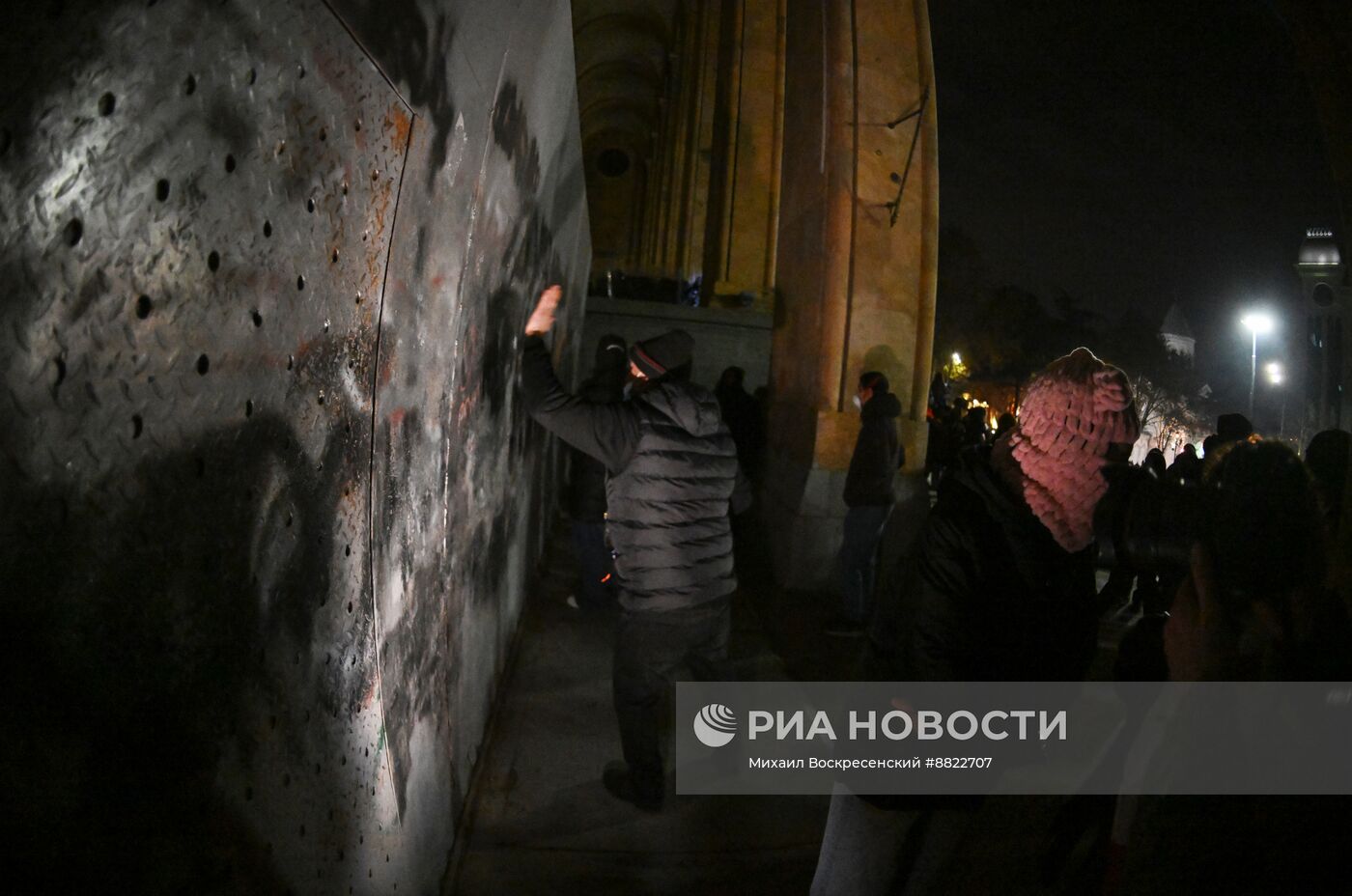 Протесты в Тбилиси