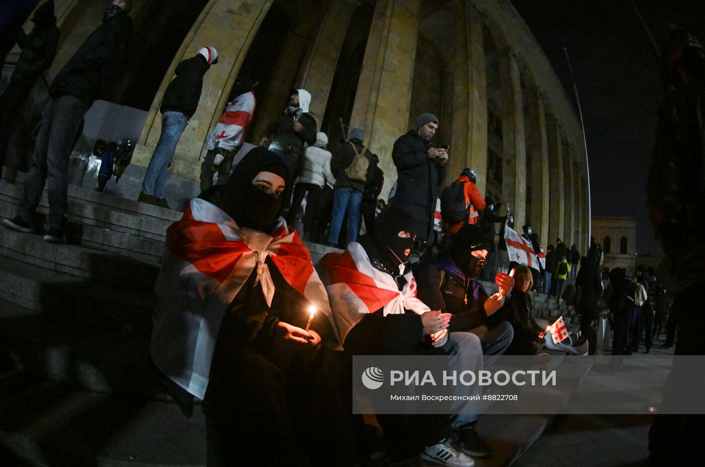 Протесты в Тбилиси