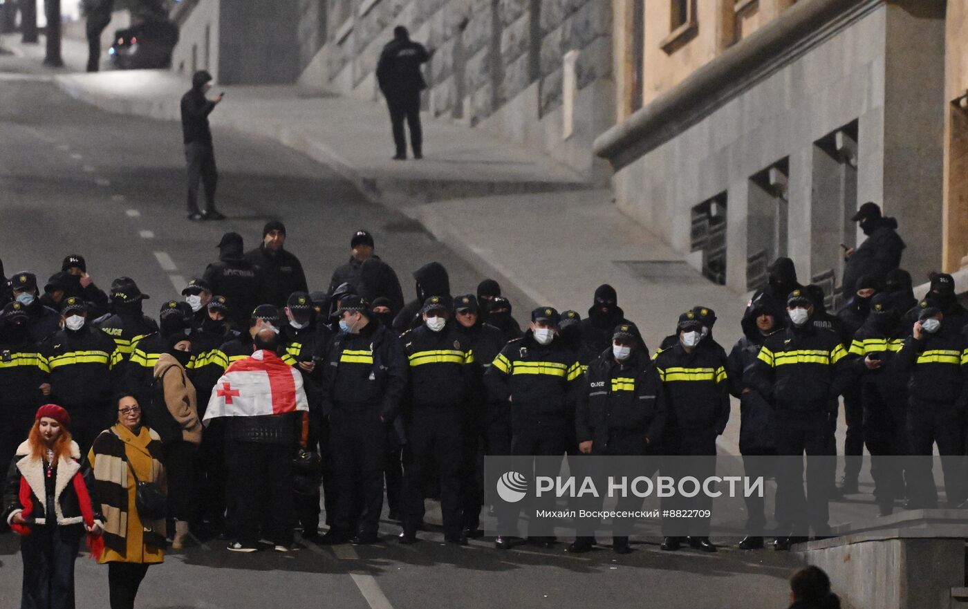 Протесты в Тбилиси