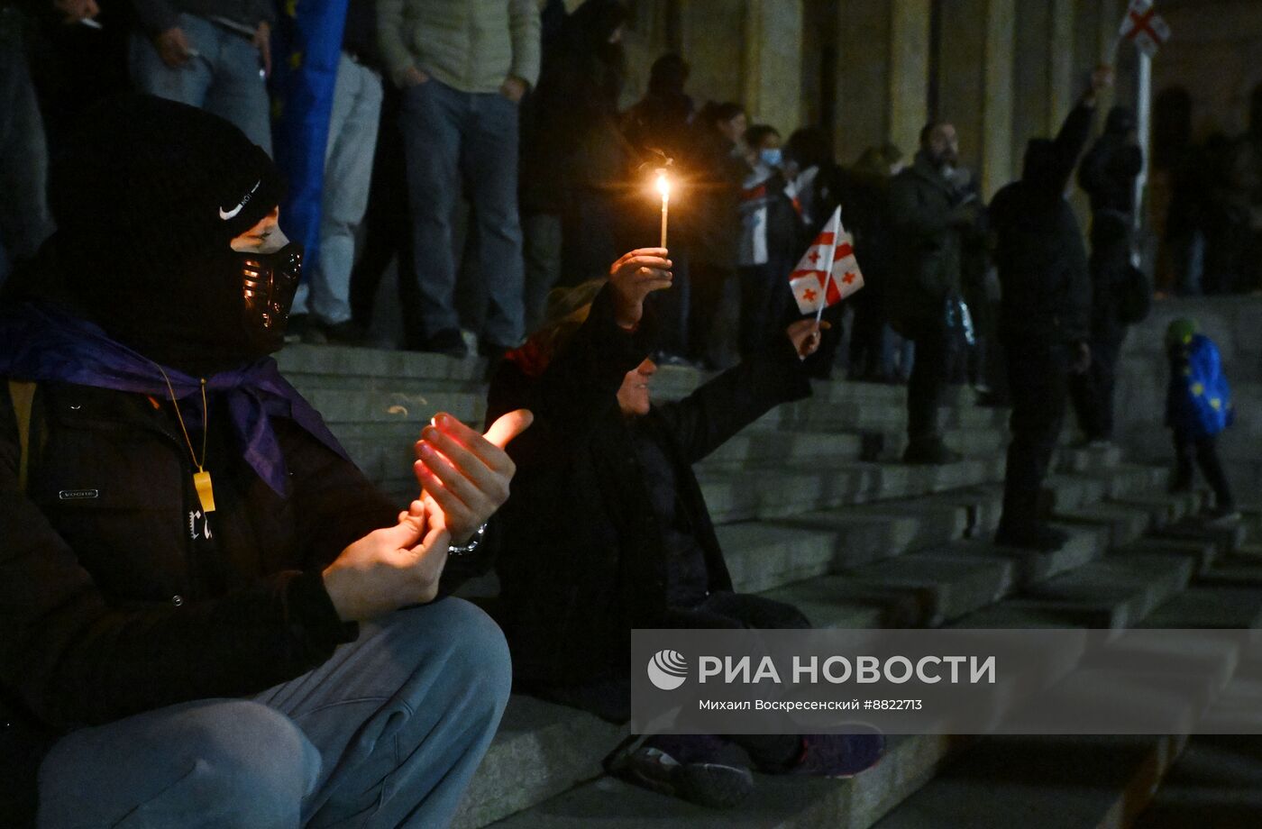 Протесты в Тбилиси