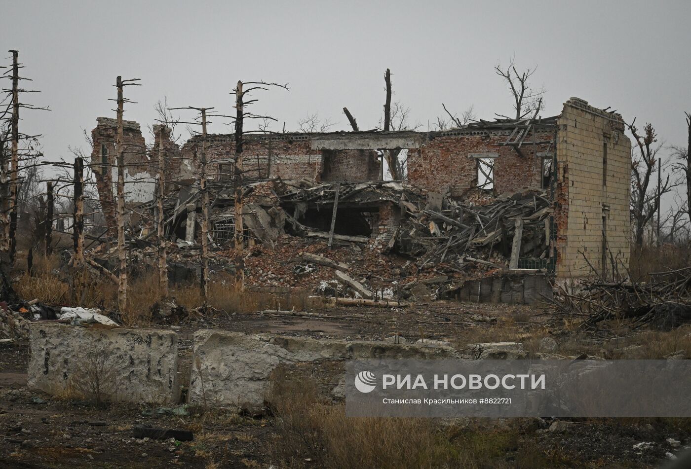 Новые освобожденные территории в ДНР 