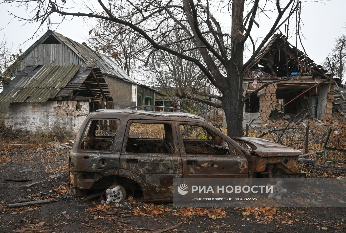 Новые освобожденные территории в ДНР 