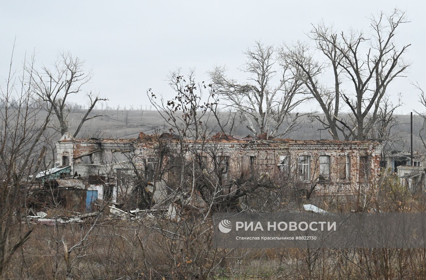 Новые освобожденные территории в ДНР 