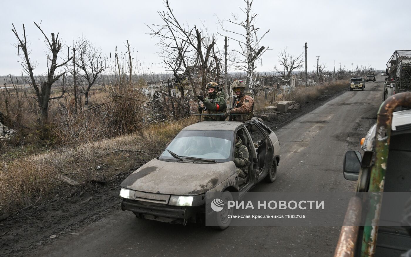 Новые освобожденные территории в ДНР 