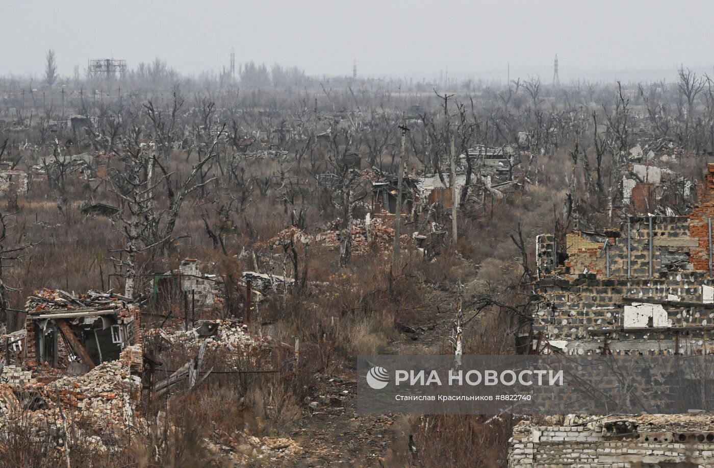 Новые освобожденные территории в ДНР 