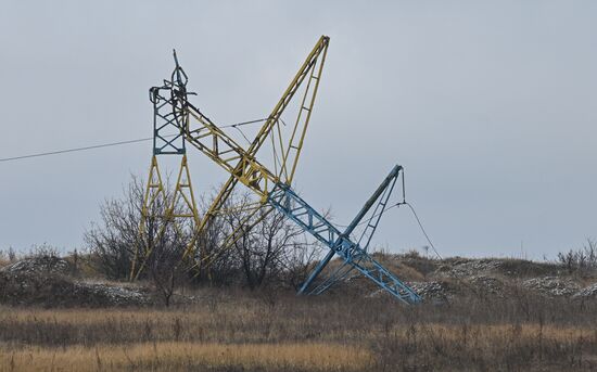 Новые освобожденные территории в ДНР 