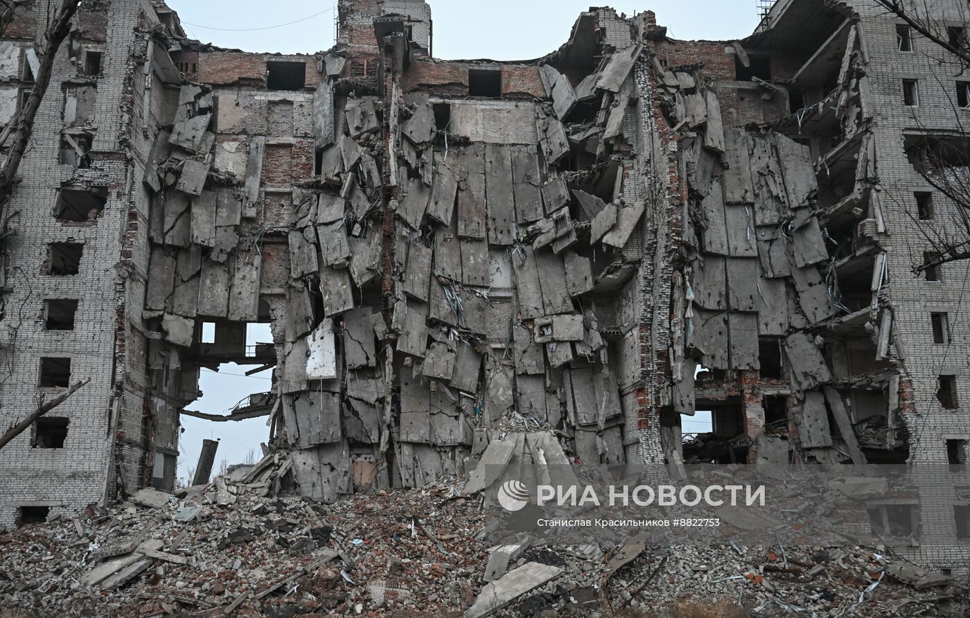 Новые освобожденные территории в ДНР 