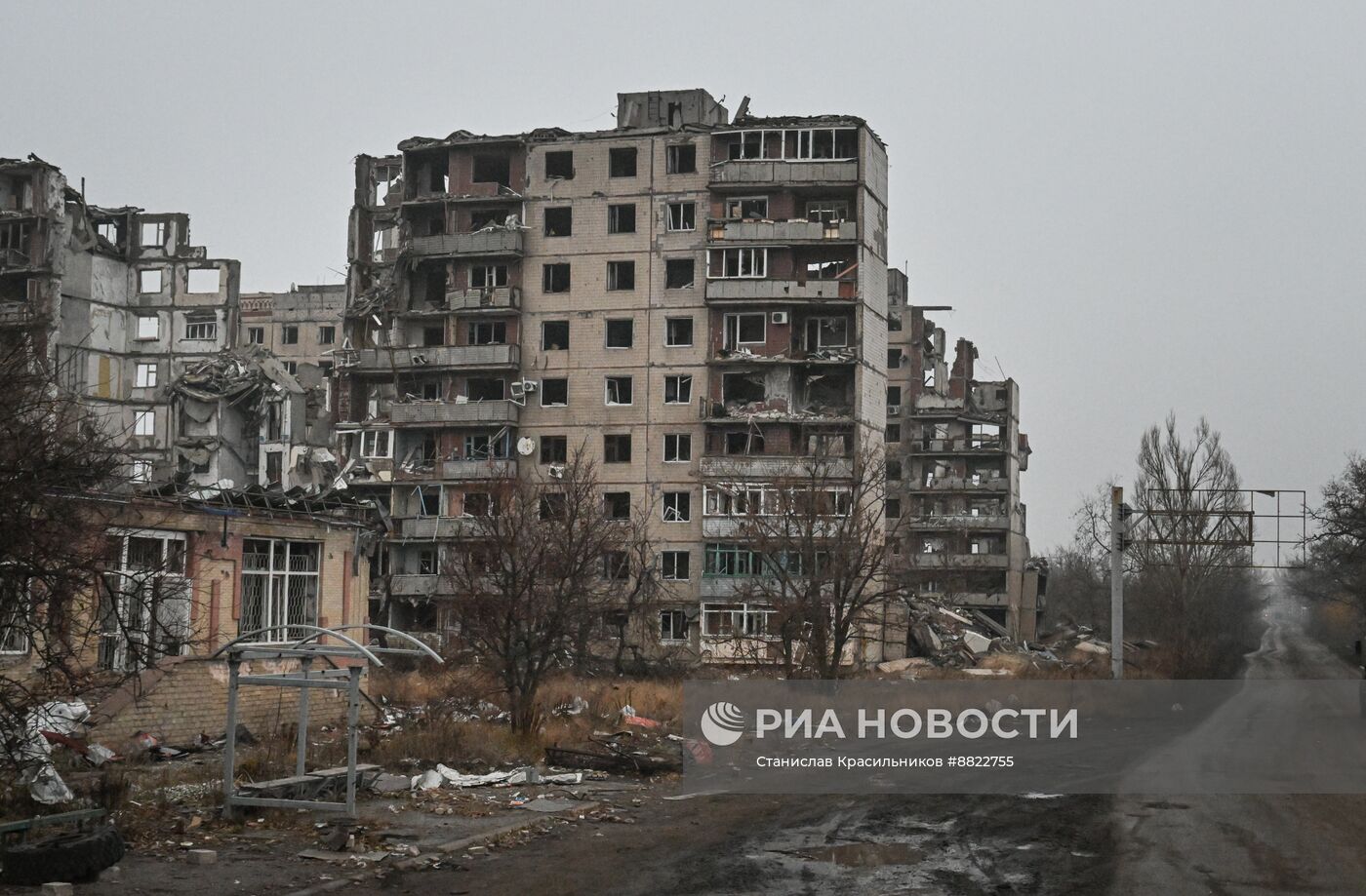 Новые освобожденные территории в ДНР