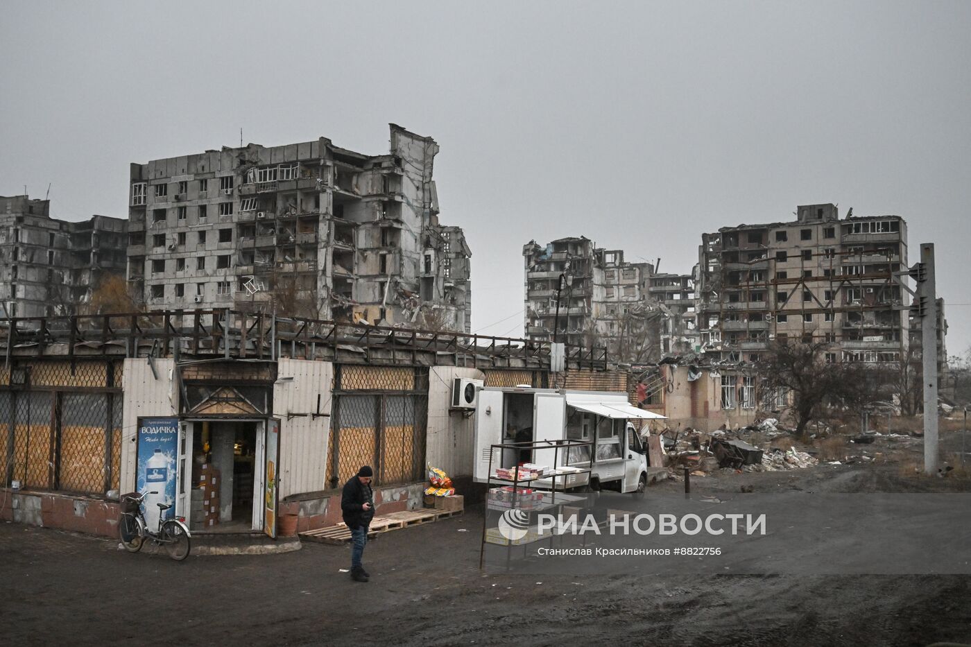 Новые освобожденные территории в ДНР 