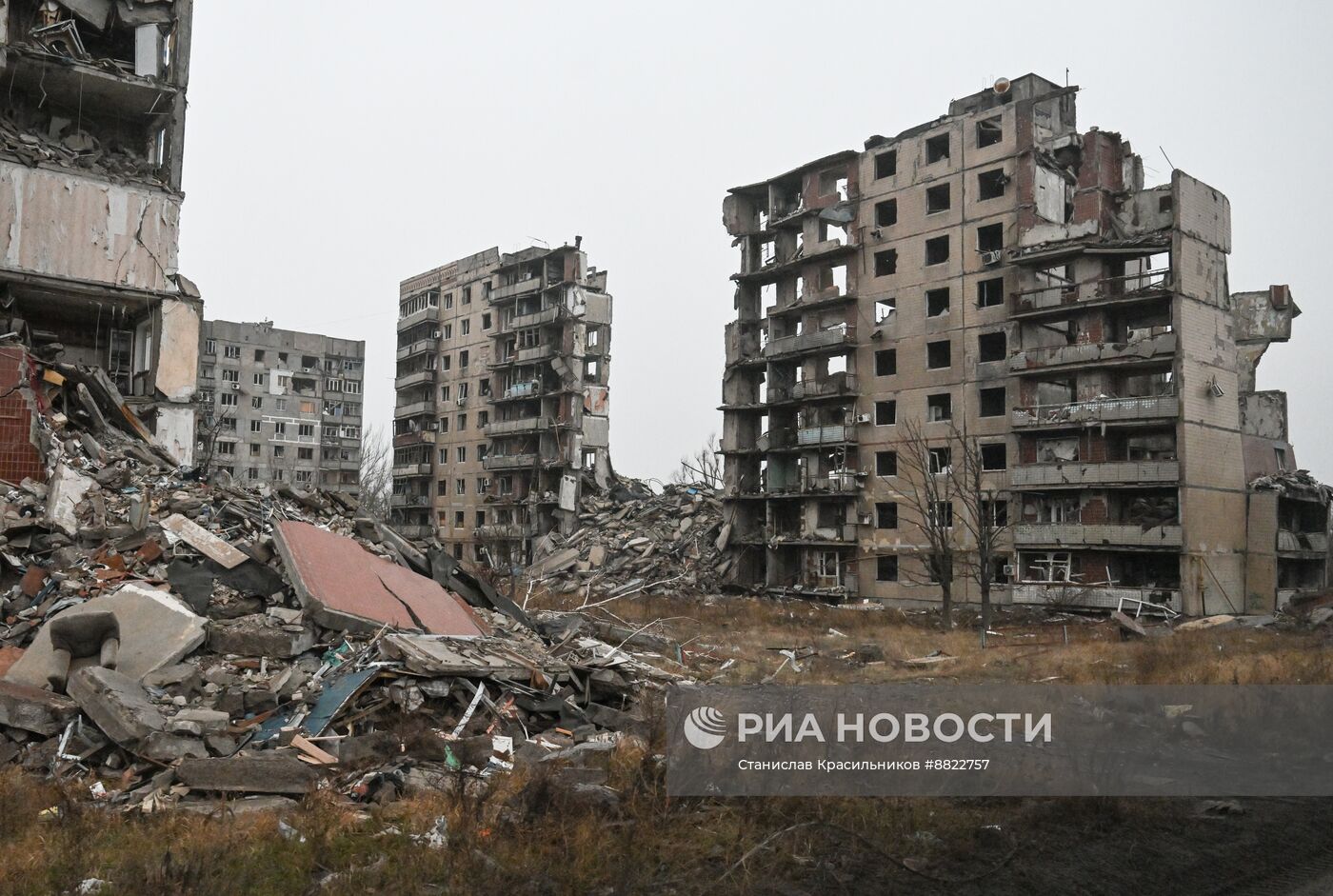 Новые освобожденные территории в ДНР 