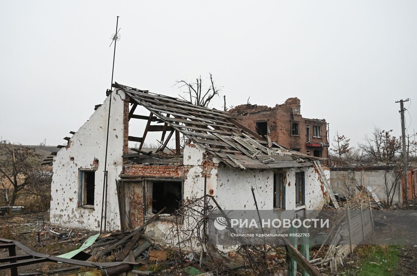 Новые освобожденные территории в ДНР 