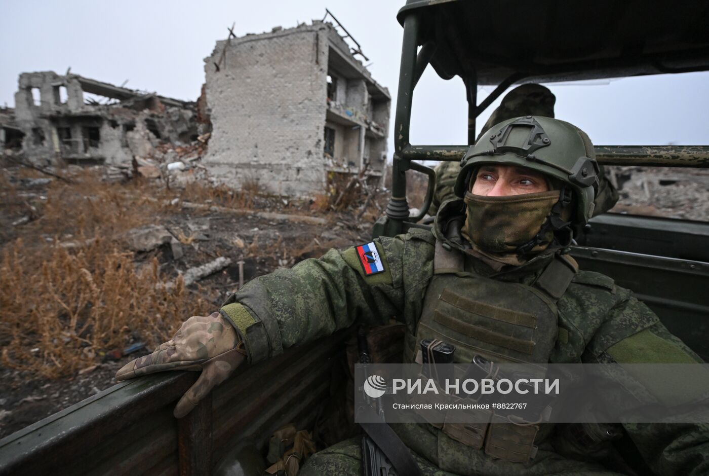 Новые освобожденные территории в ДНР 