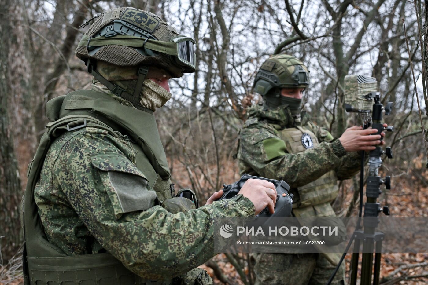 Расчет БПЛА ВС РФ на Запорожском направлении