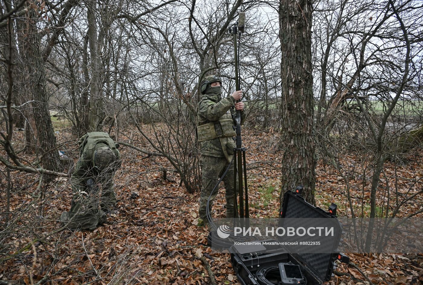 Расчет БПЛА ВС РФ на Запорожском направлении