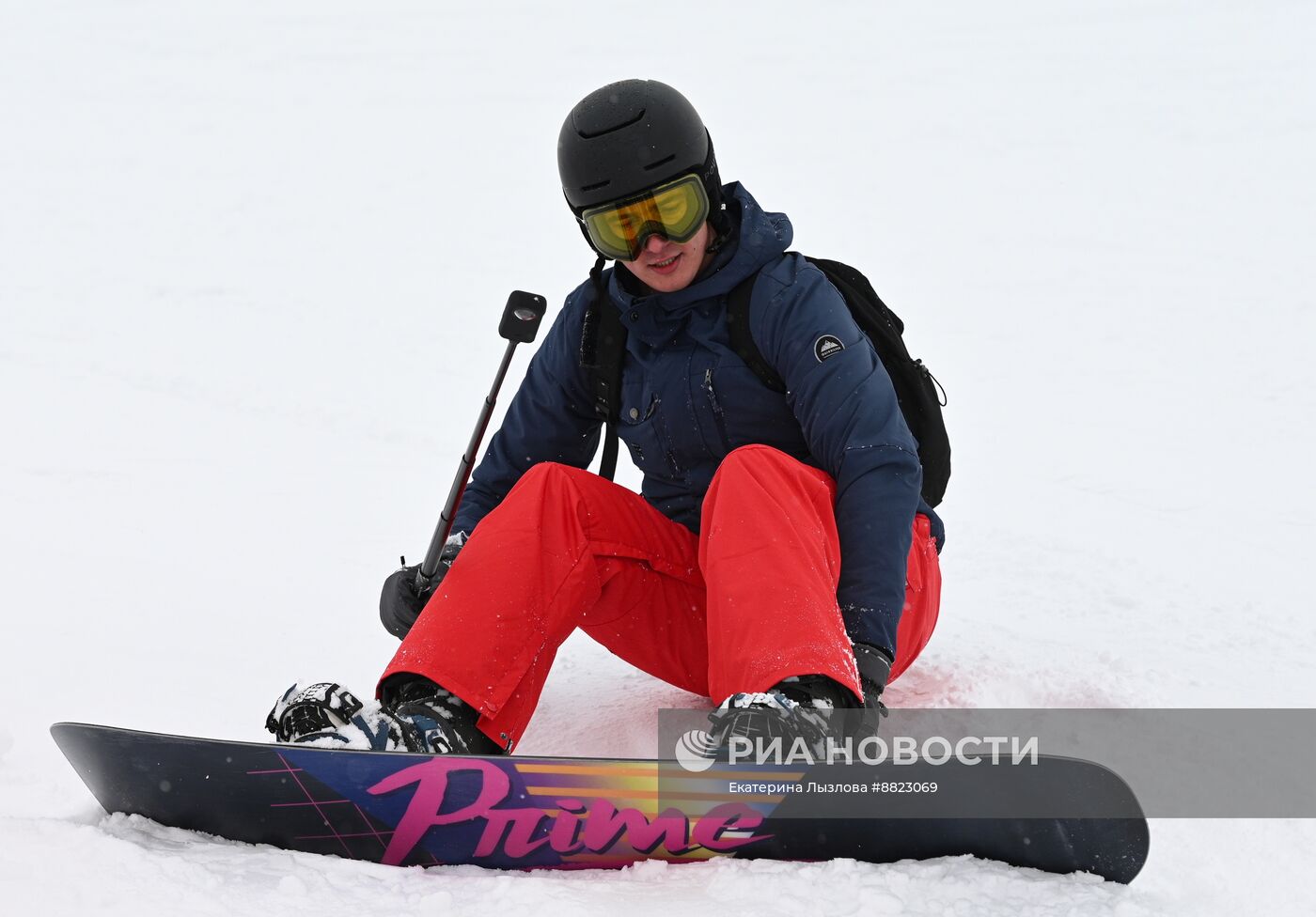 Старт зимнего сезона на горнолыжном курорте "Красная Поляна"