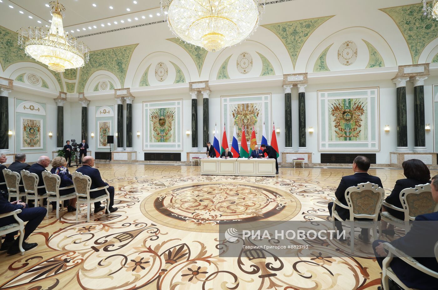 Заседание Высшего Государственного Совета Союзного государства