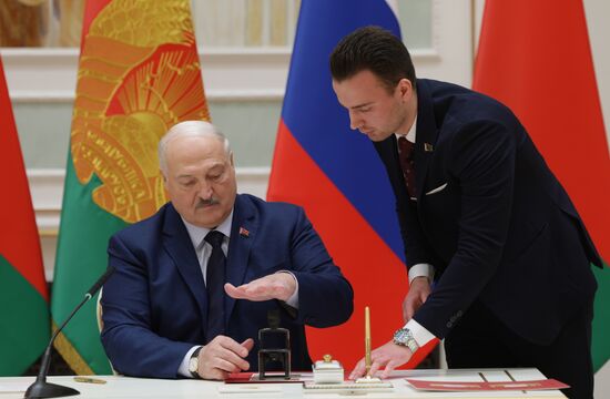 Заседание Высшего Государственного Совета Союзного государства