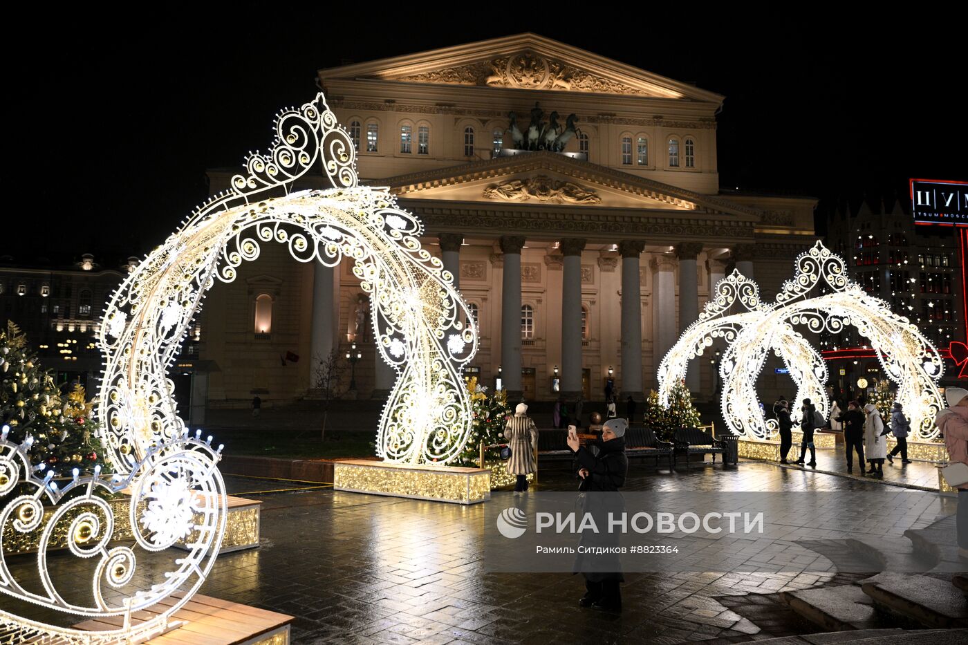 Предновогодняя Москва