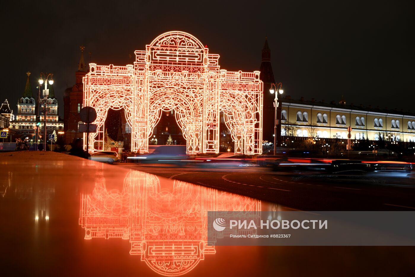 Предновогодняя Москва