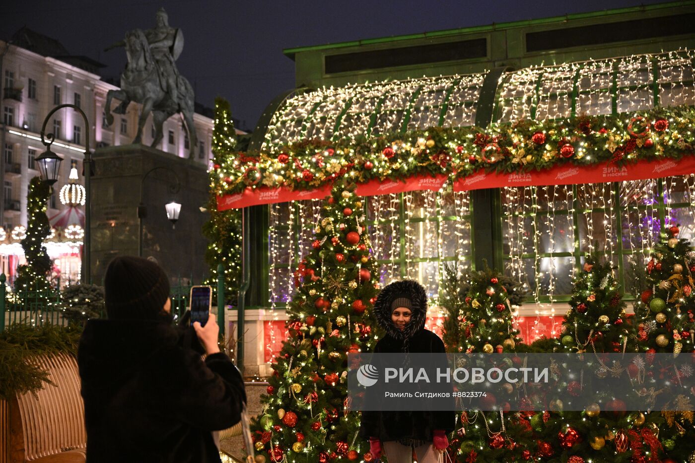 Предновогодняя Москва