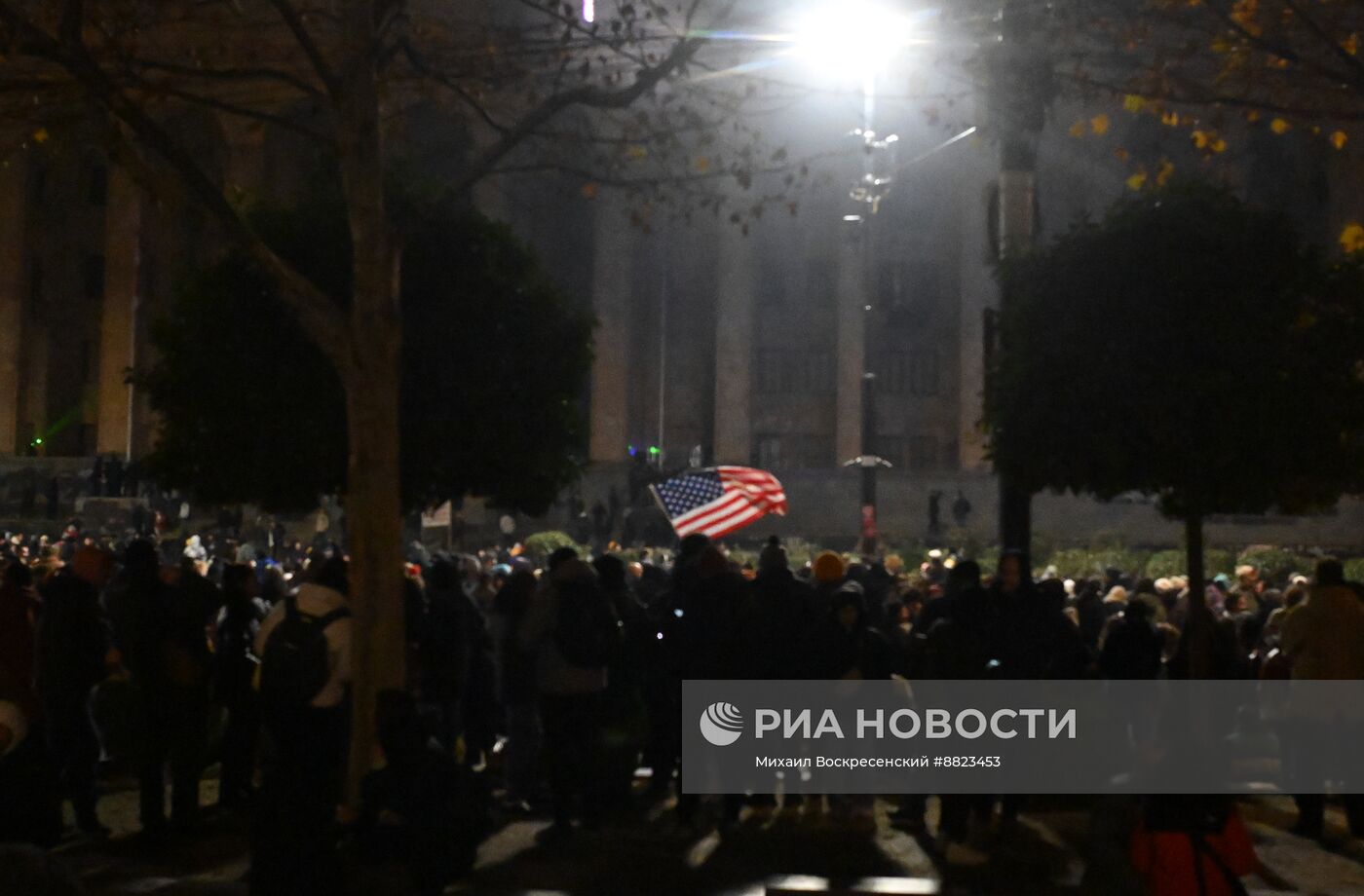 Протесты в Тбилиси