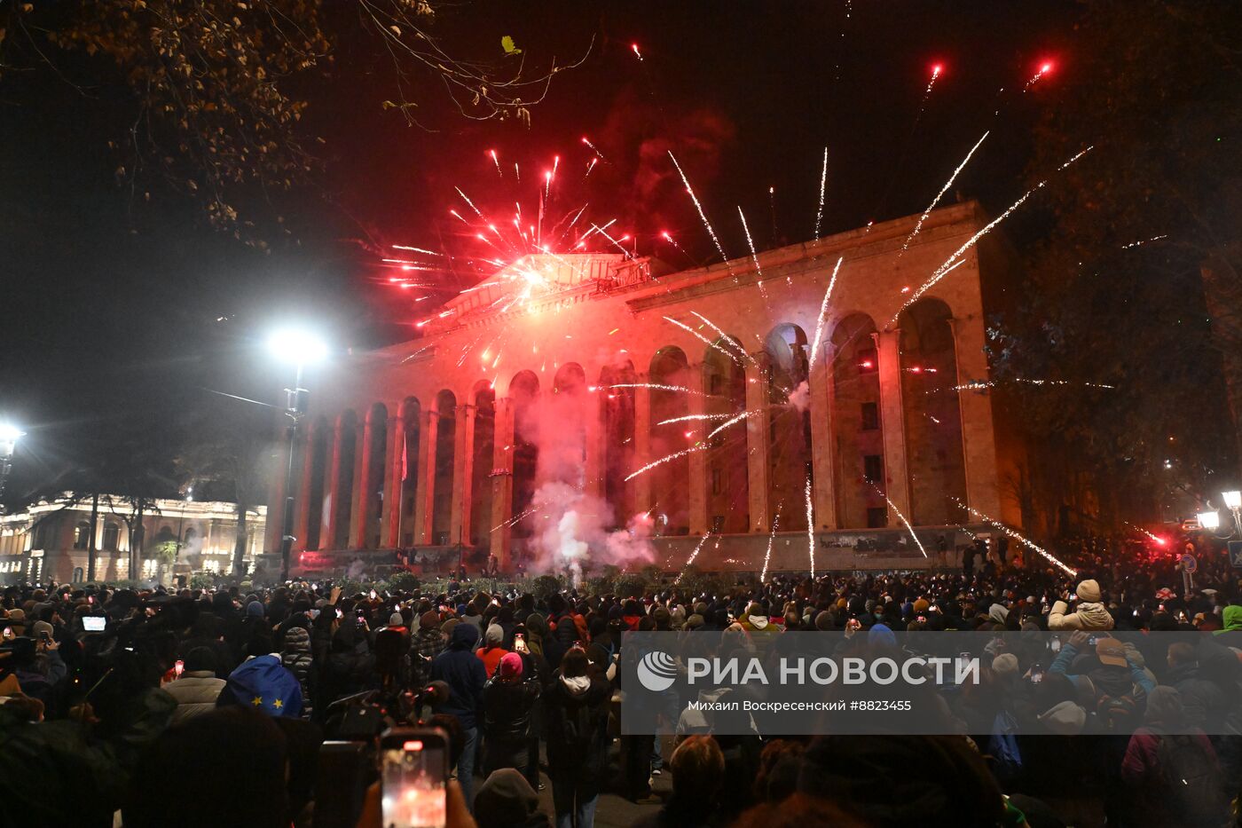 Протесты в Тбилиси