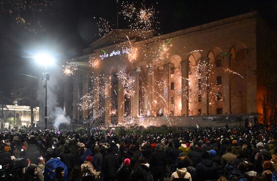 Протесты в Тбилиси