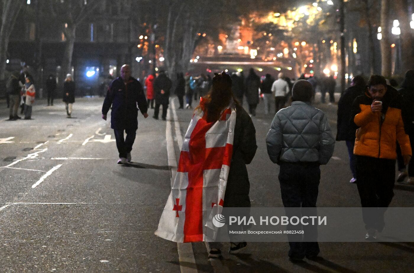 Протесты в Тбилиси