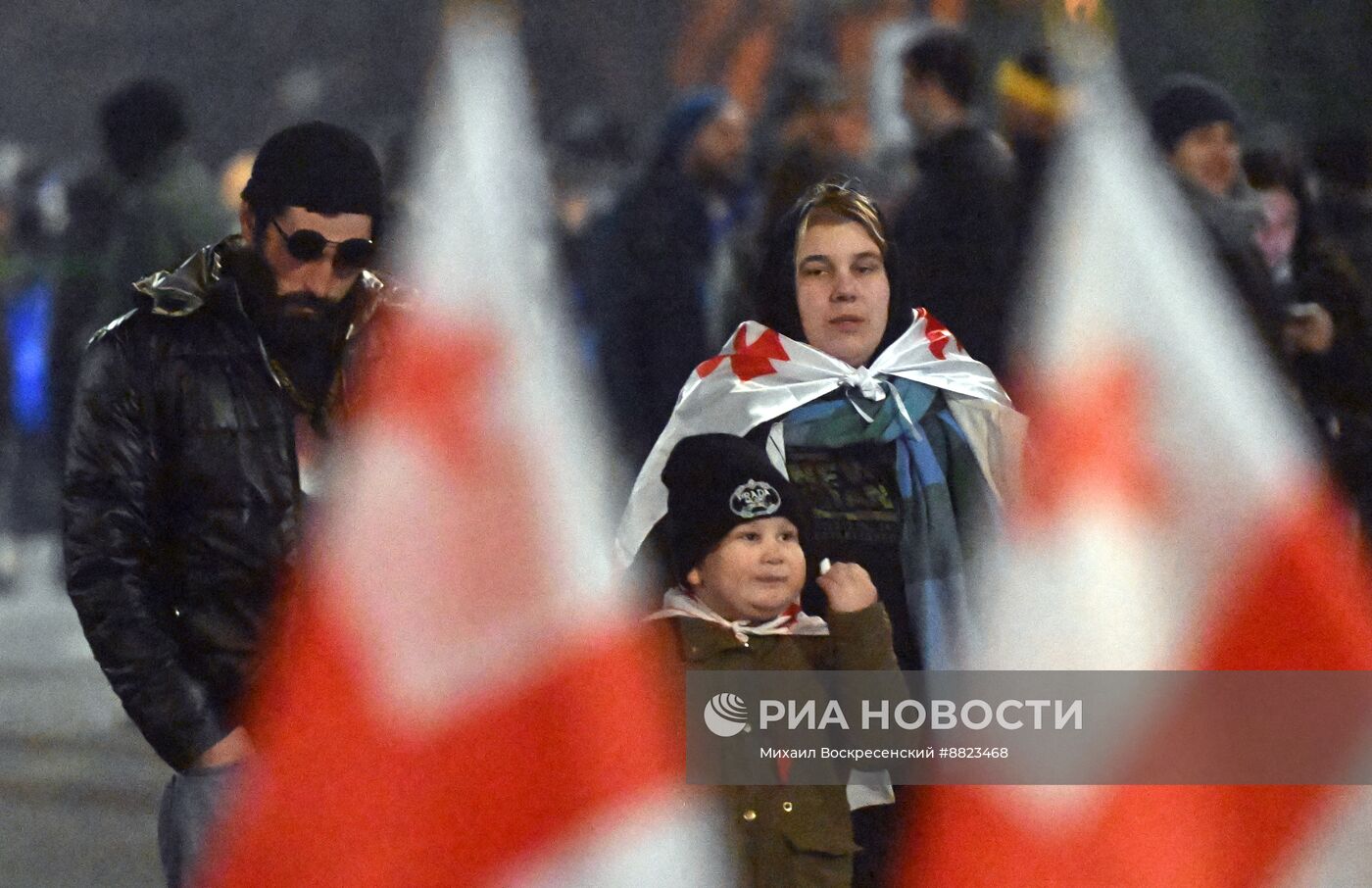 Протесты в Тбилиси